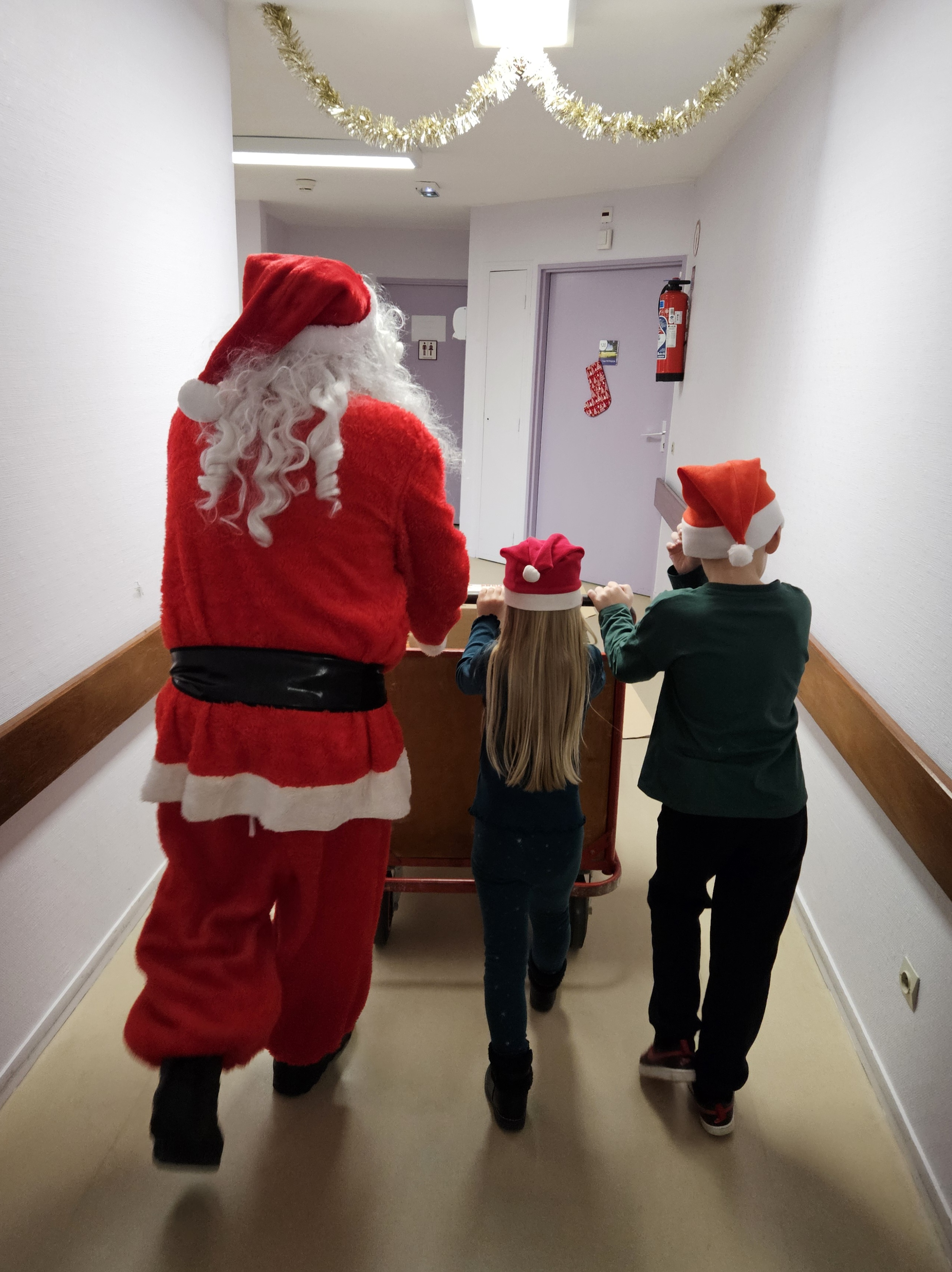 Visite du Père Noël